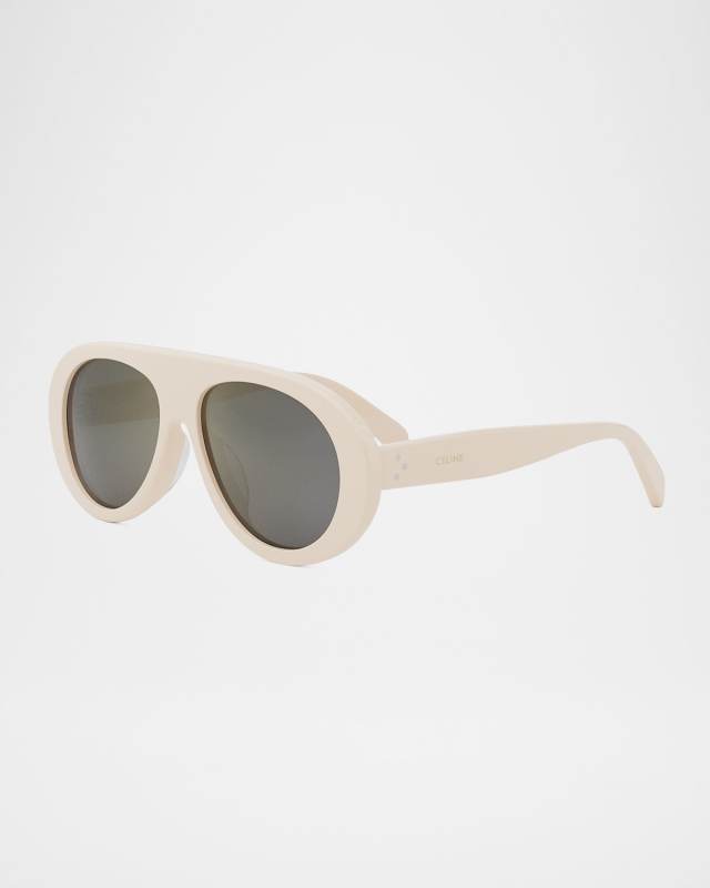Apres Ski Acetate Aviator Sunglasses